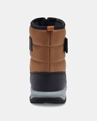 Toddler Boy Light-Up Snow Boot - Brown/Black, image 3 of 6 slides
