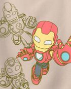 Toddler Boy &copy;Marvel Iron Man Fleece Pullover Sweatshirt - Brown, image 3 of 3 slides