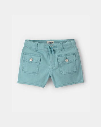 Girls Utility Shorts - Blue, 