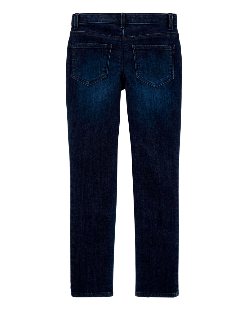 Kid Dark Wash Slim-Fit Skinny-Leg Jeans, image 2 of 4 slides