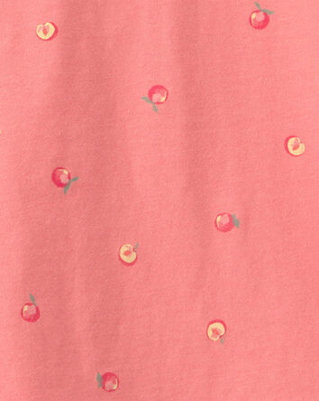 Toddler Girl Peaches Relaxed Top - Orange, 