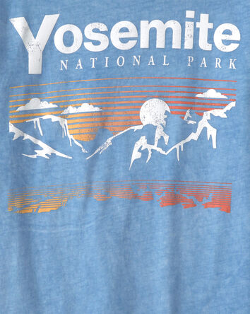 Boys Yosemite Graphic Tee - Blue, 