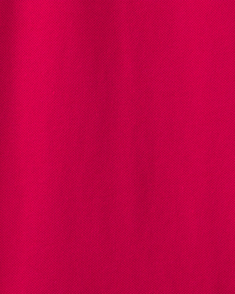 Boys 2-Pack Uniform Piqu&eacute; Polo Shirts - Red, image 3 of 3 slides