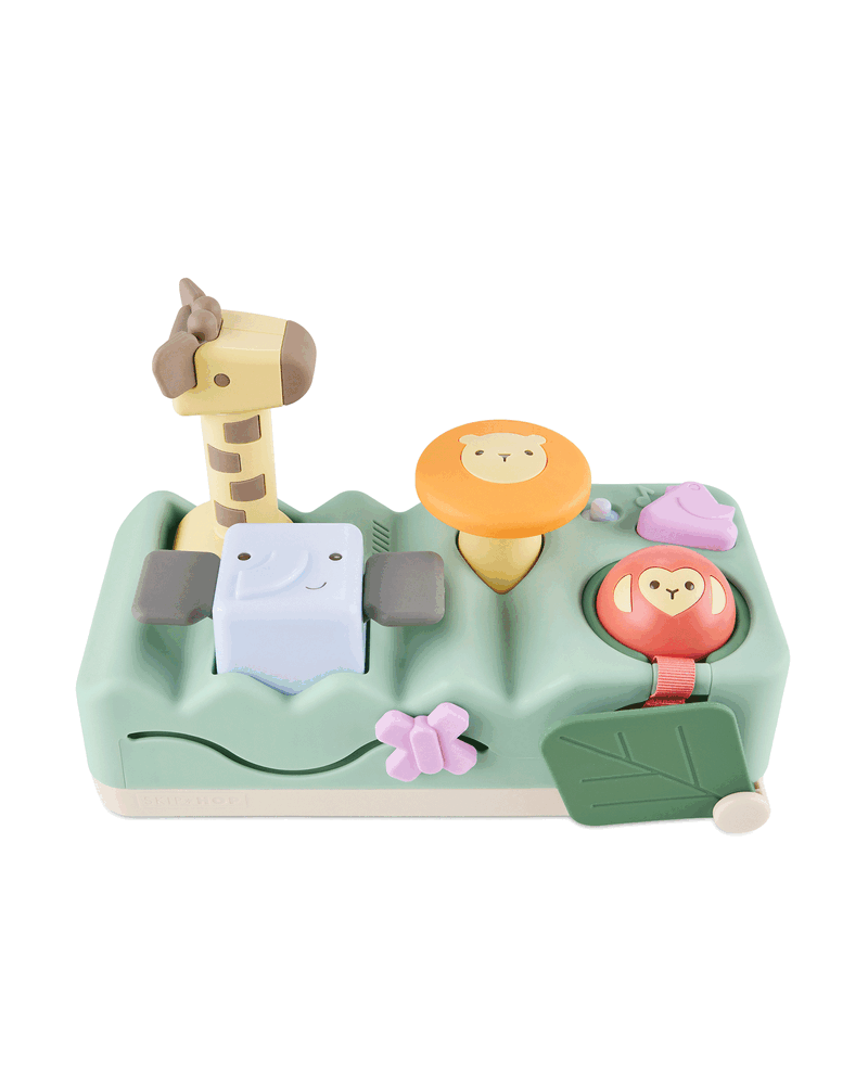 Geometric Wonders Musical Pounding Bench Baby Toy, image 1 of 7 slides
