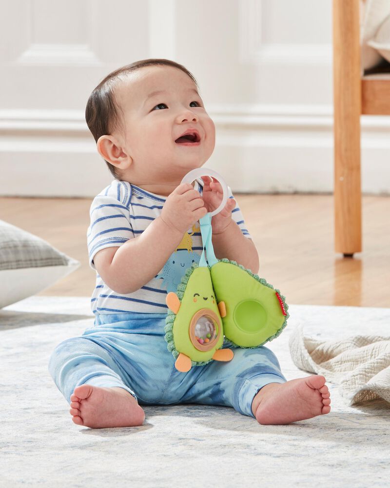 Farmstand Avocado Baby Stroller Toy, image 5 of 9 slides