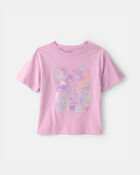 Girls Bubble Graphic Tee - Pink, image 1 of 4 slides