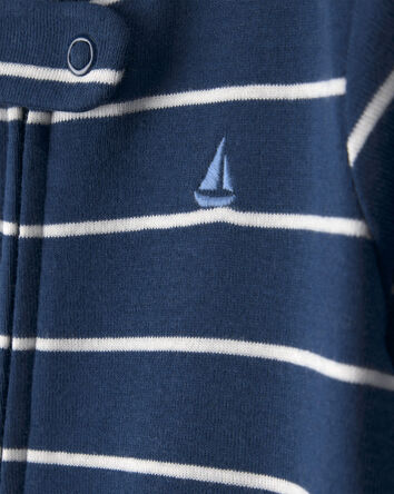 Toddler Boy 2-Pack Boat Snug Fit 1-Piece Pajama - Blue, 