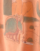 Baby Boy 'Club Wild' Armadillo Graphic Tee - Orange, image 2 of 4 slides
