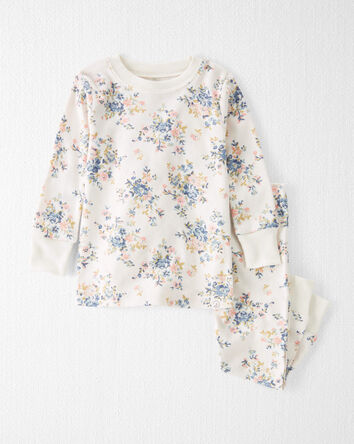 Baby Girl Organic Cotton Pajamas Set, 
