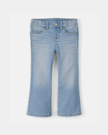 Toddler Girl Denim Flare Jeans - Light Blue, 
