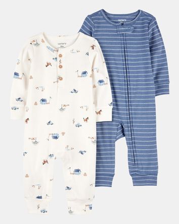 Baby 2-Pack Jumpsuits
, 