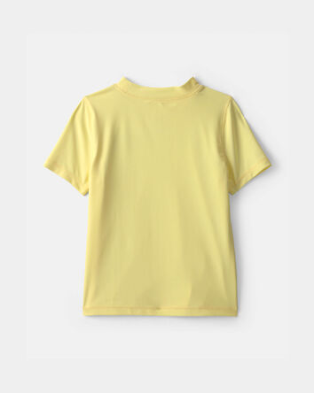 Boys Van Short-Sleeve Rashguard - Yellow, 