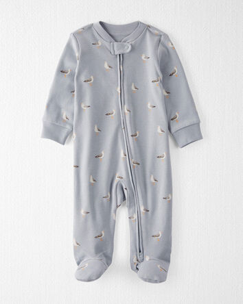 Baby Organic Cotton Sleep & Play Pajamas, 