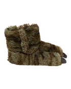 Fuzzy Dinosaur Slipper Shoes, image 2 of 5 slides