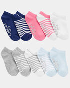 Toddler Girl 10-Pack No-Show Socks, image 1 of 2 slides