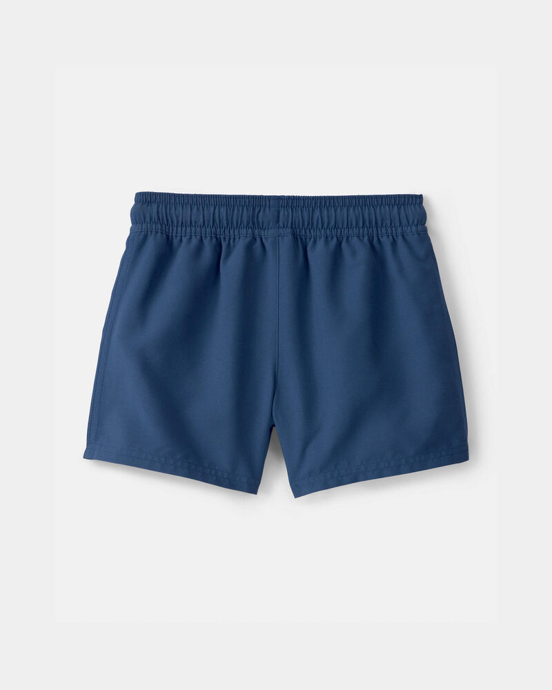 Toddler Boy 2-Piece Rashguard & Swim Trunk Set - Navy, image 6 of 7 slides