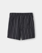 Boys Striped Shorts - Black, image 2 of 4 slides