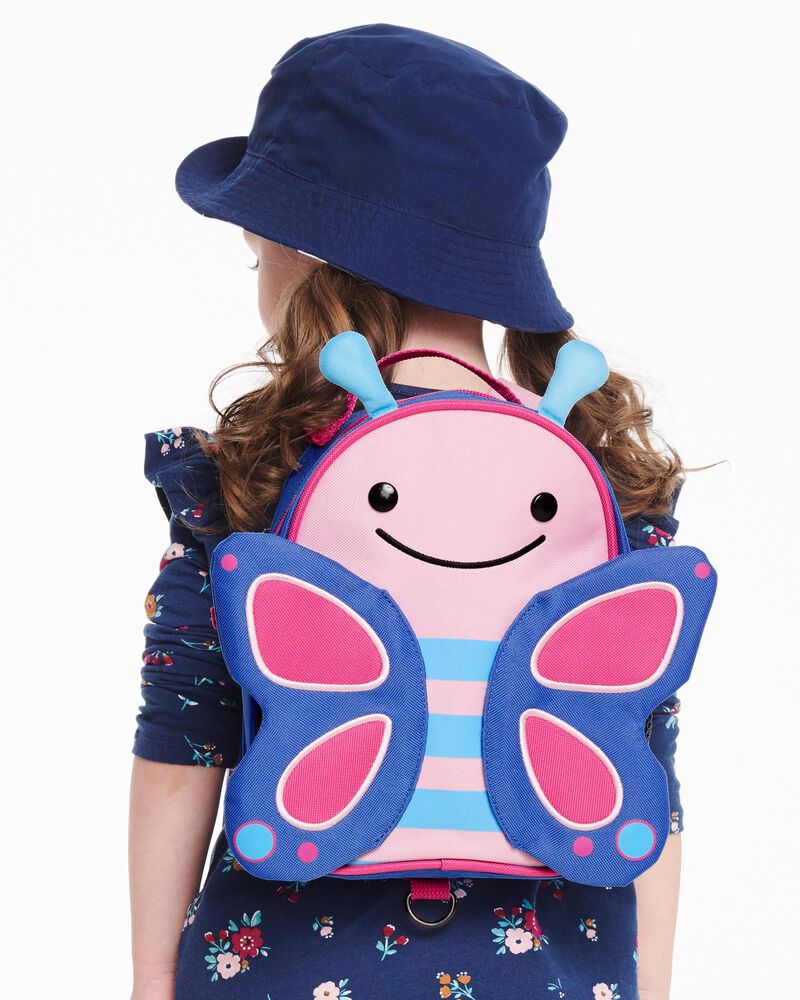 Zoo Mini Backpack With Safety Harness - Butterfly, image 6 of 11 slides
