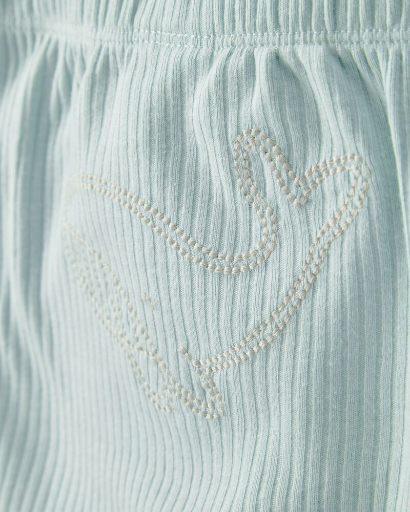 Baby 3-Piece Animal Bodysuits & Pant Set - Blue/White, image 2 of 6 slides