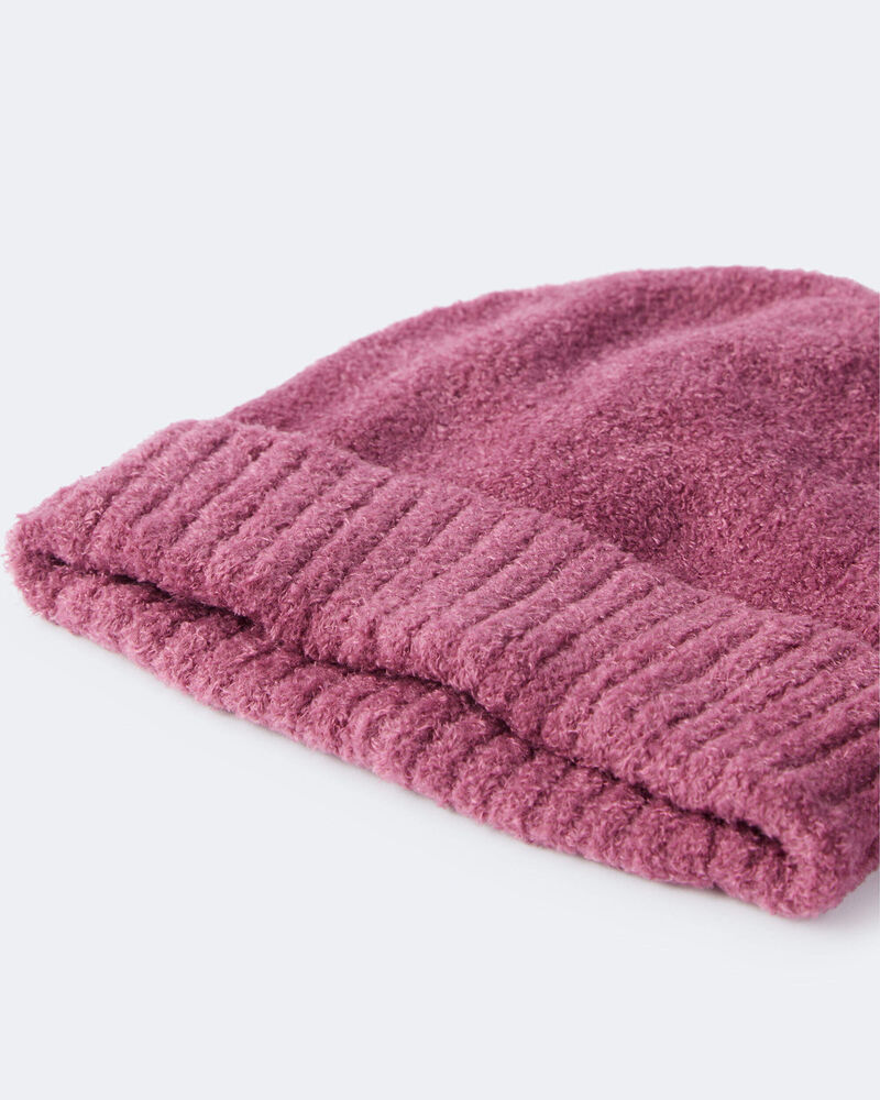 Toddler Beanie - Burgundy, image 7 of 7 slides