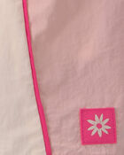 Girls Colorblock Skort - Ivory/Pink, image 3 of 4 slides
