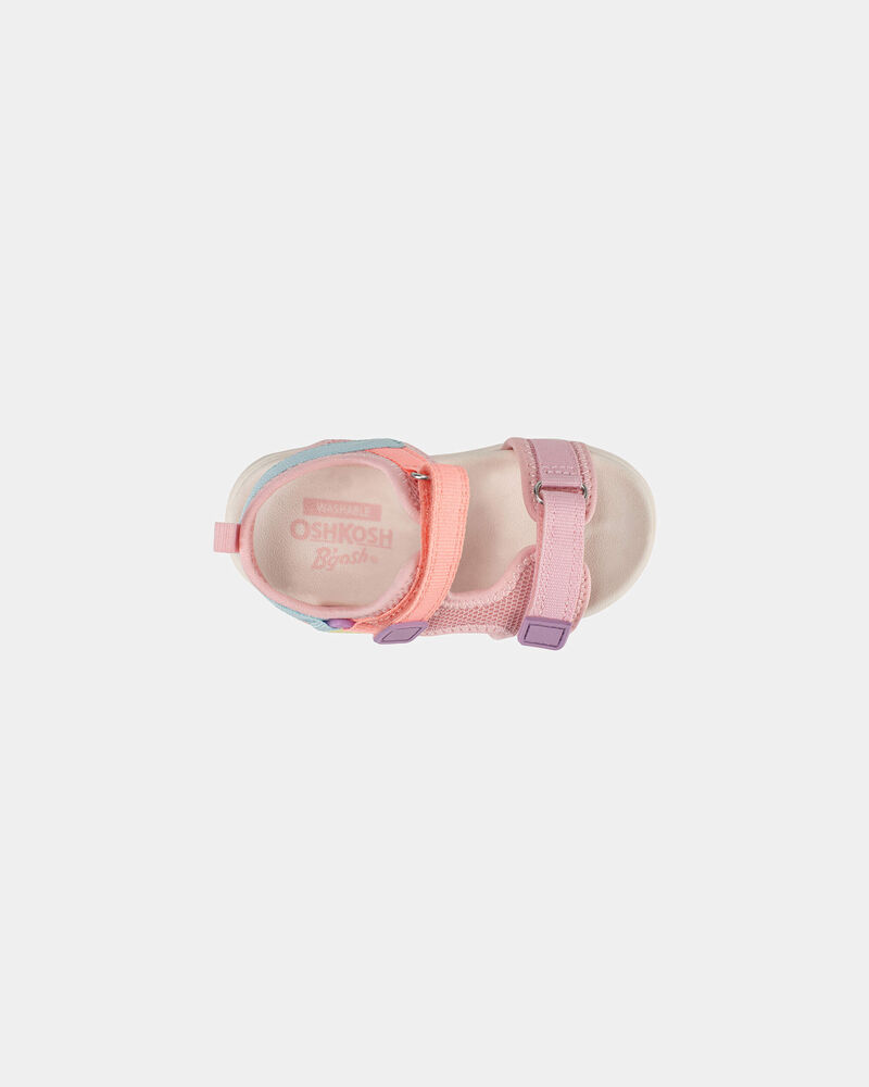 Toddler Girl Colorblock Sandals - Pink , image 4 of 6 slides