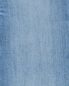 Baby Girl Medium Wash Elastic-Waist Jeggings, image 3 of 4 slides