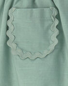 Baby Girl Pocket Skort - Green, image 3 of 4 slides