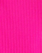 Toddler Girl Ribbed Bike Shorts - Pink, image 3 of 4 slides