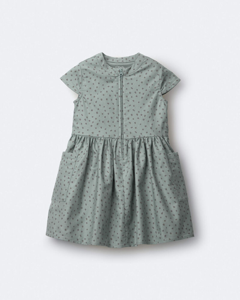 Toddler Girl Laura Dress with Pockets - Pale Blue, image 2 of 6 slides
