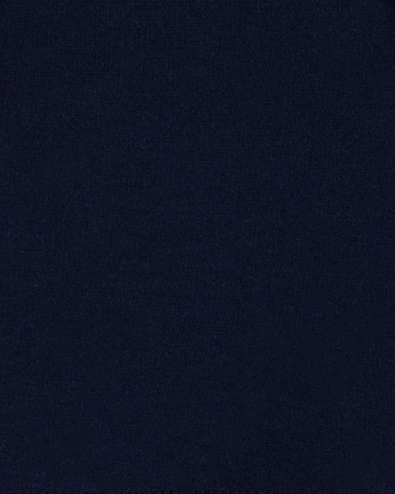 Toddler Girl Ponte Knit Uniform Shorts - Navy, image 5 of 6 slides