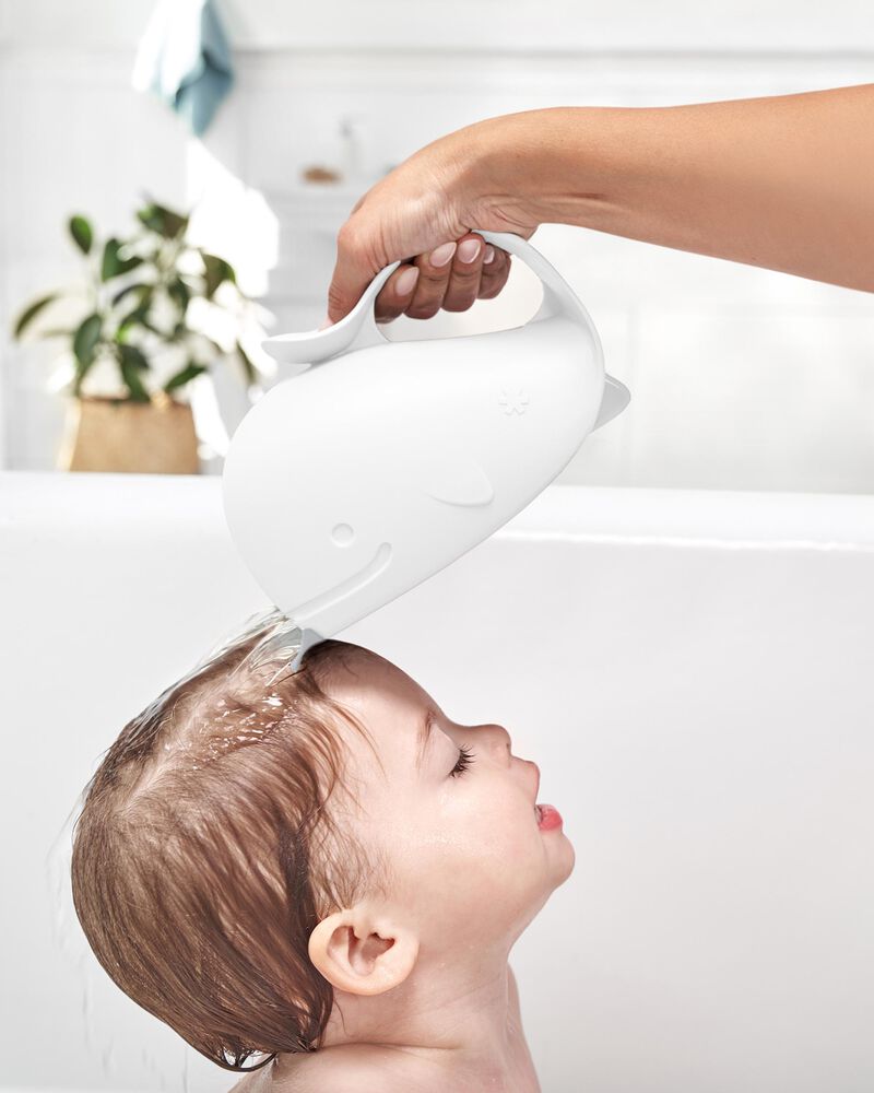MOBY&reg; Waterfall Bath Rinser - White, image 2 of 13 slides