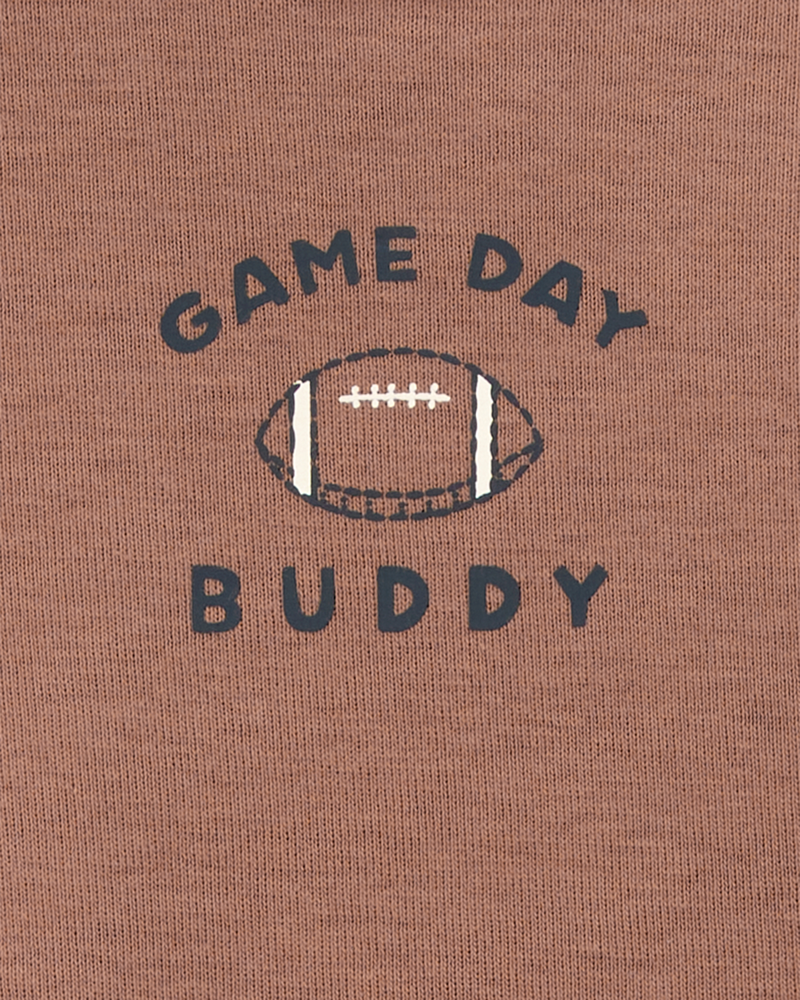 Baby Boy 3-Piece Football Bodysuits & Pant Set, image 3 of 5 slides