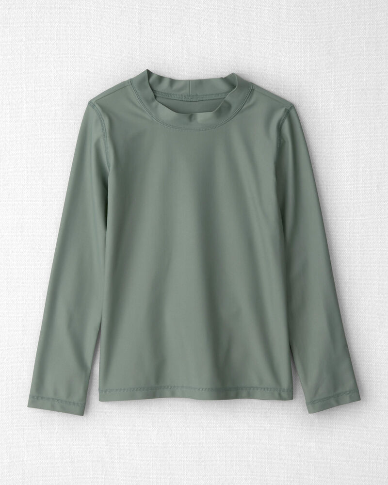 Kids Recycled Long-Sleeve Rashguard Top, image 1 of 5 slides
