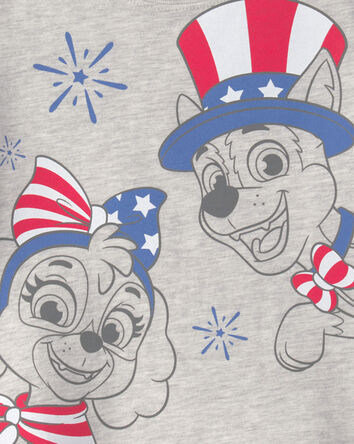 Toddler Paw Patrol&reg; Fourth Of July Graphic Tee - Grey, 