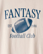 Boys Fantasy Football Short-Sleeve Graphic Tee - Tan, image 2 of 3 slides