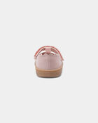 Baby Girl Every Step&reg; First Walker Glitter Dress Shoes - Pink, image 3 of 6 slides
