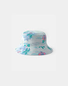Toddler Tropical Beach Reversible Bucket Swim Hat, image 2 of 4 slides