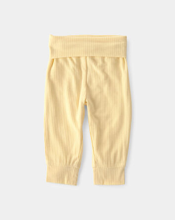 Baby 2-Piece PurelySoft Long-Sleeve Top & Pant Set - Yellow, 