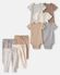 Grey/Ivory/Brown