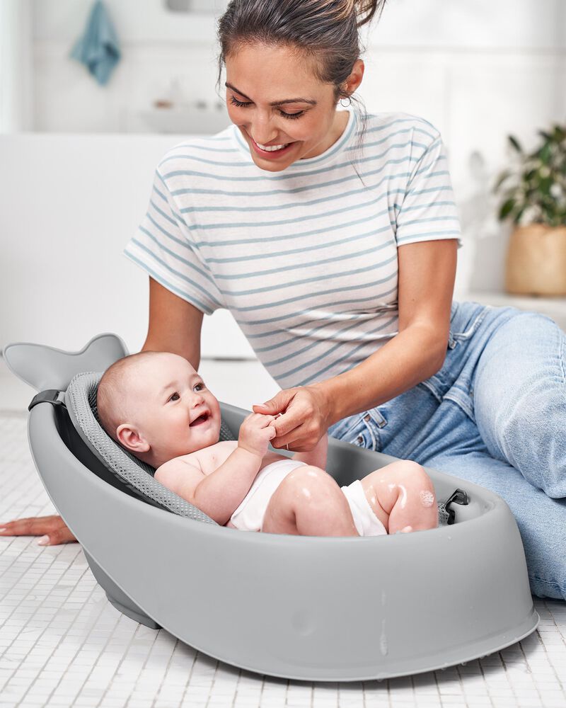MOBY&reg; Smart Sling&trade; 3-Stage Tub - Grey, image 2 of 8 slides