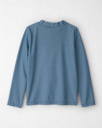 Kids Recycled Long-Sleeve Rashguard Top, 