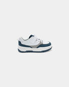 Toddler Boy Casual Sneakers - Navy/White, image 2 of 6 slides