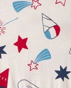 Girls Fourth Of July Popsicle Sleeveless Knit Dress, image 3 of 4 slides