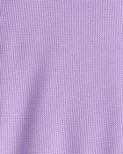 Girls PurelySoft Long-Sleeve 2-Piece Pajamas - Purple, image 3 of 5 slides