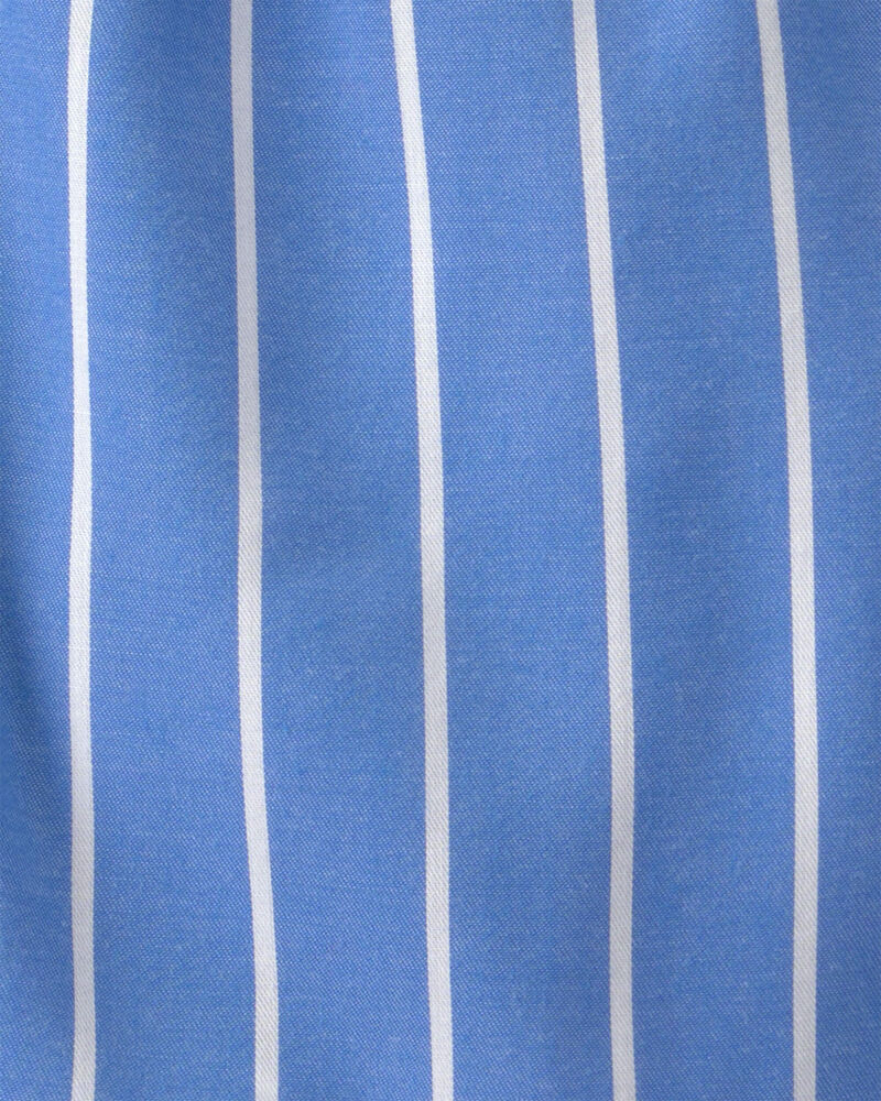Boys 2-Pack Stripe Pajama Shorts - Blue, image 2 of 4 slides