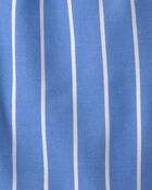 Boys 2-Pack Stripe Pajama Shorts - Blue, image 2 of 4 slides