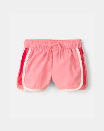 Baby Girl Colorblock Active Shorts - Pink, 