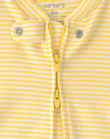 Baby Boy 2-Pack Lemon Sleep & Play Pajamas - Yellow/Blue, 