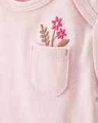 Baby Girl 5-Pack Ladybug Multipack Bodysuits - Pink, image 2 of 8 slides